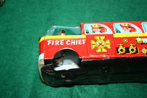 Tin Plate Fire Engine for Restoration