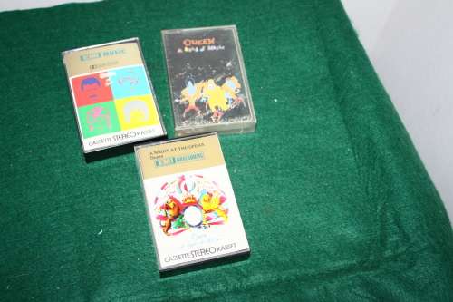 Queen x 3 Cassette Tapes
