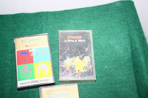 Queen x 3 Cassette Tapes