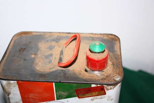 Castrol GTX Oil Tin No 2