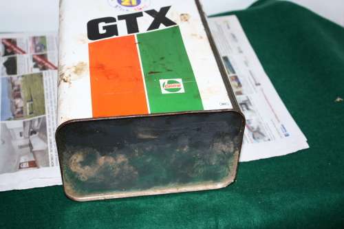 Castrol GTX Oil Tin No 2