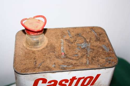 Castrol GTX Oil Tin No 3