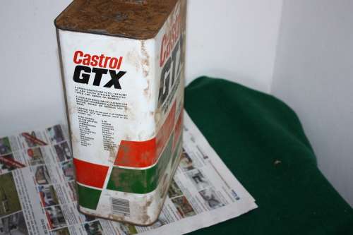 Castrol GTX Oil Tin No 3