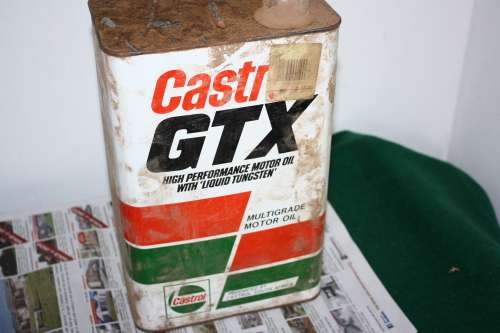 Castrol GTX Oil Tin No 3