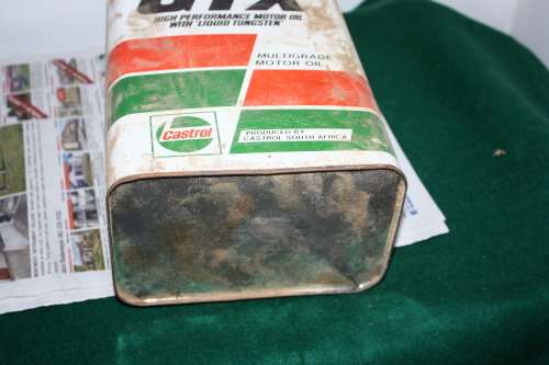 Castrol GTX Oil Tin No 3
