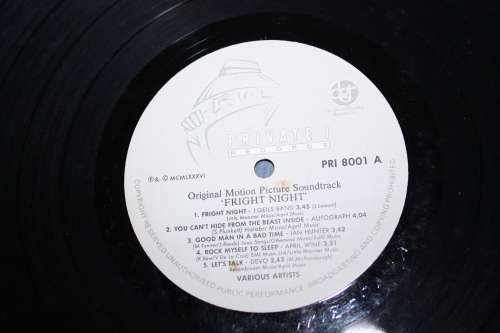 Fright Night Sound Track