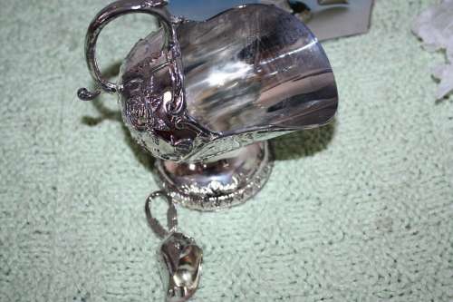Boxed Silver Plated Sugar Server