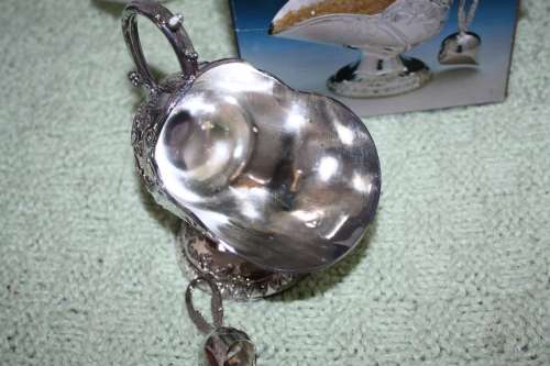 Boxed Silver Plated Sugar Server