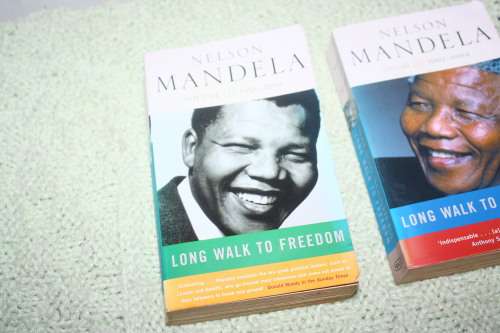 Nelson Mandela Long Walk to Freedom 2 Books