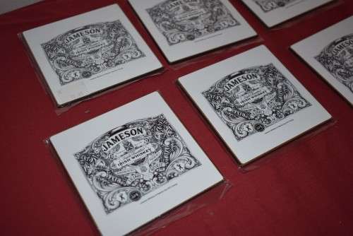 Set of 6 Jameson Coasters