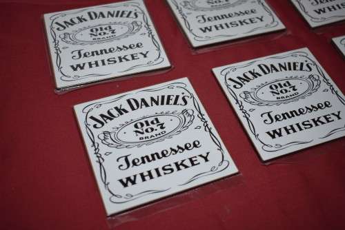 Set of 6 Jack Daniels Coasters