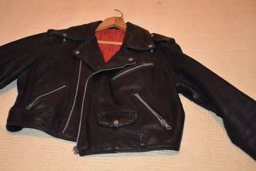 Vintage Leather Bikers Jacket