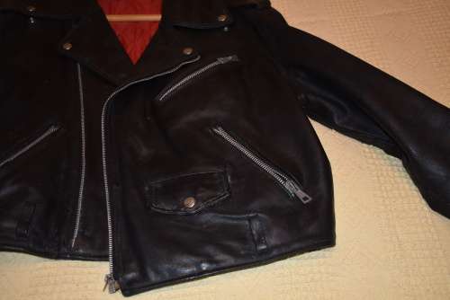 Vintage Leather Bikers Jacket