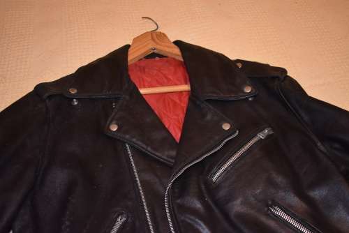 Vintage Leather Bikers Jacket