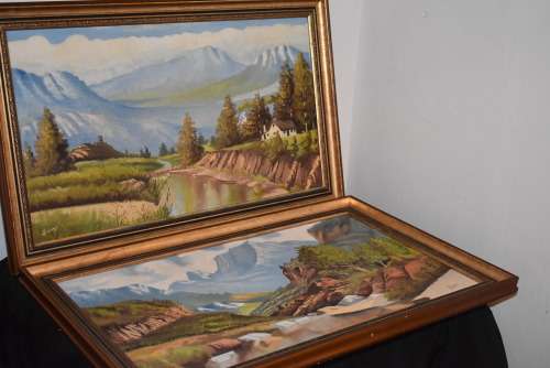 2 Oil Paintings