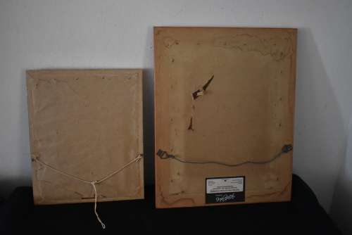 2 Framed Tapestries