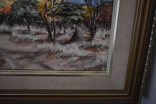 Gerrie Steenkamp Oil Painting