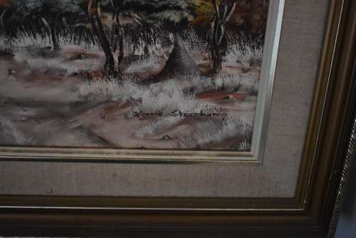 Gerrie Steenkamp Oil Painting