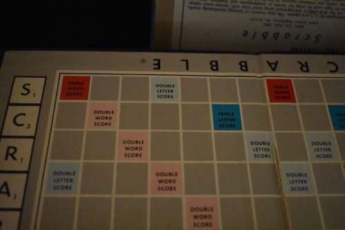 Scrabble Wooden Pieces