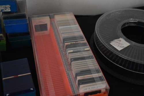 Assortment of Slides and Slide Carousel