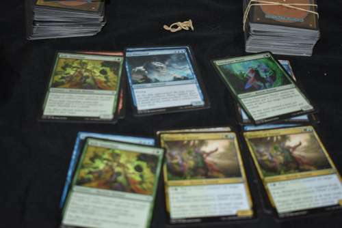 170 Magic of the Gathering Trading Cards