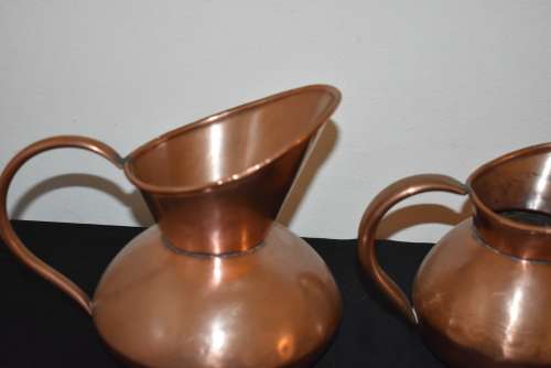 2 Copper Jugs