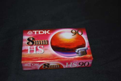Sealed TDK 8mm Film Tape