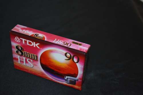 Sealed TDK 8mm Film Tape
