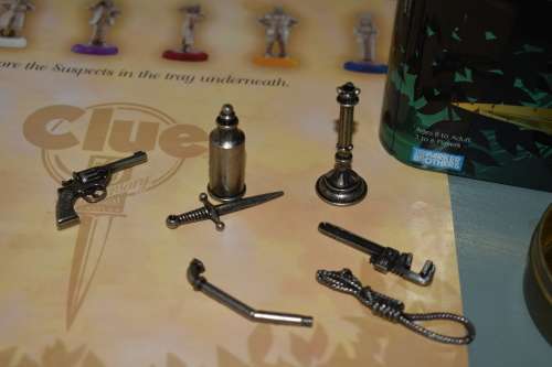 50 Anniversary Cluedo in Metal Box