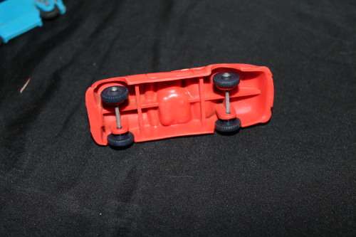 3 Hard Plastic Cars