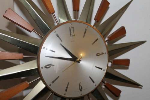 Mid Centuary Wall Clock