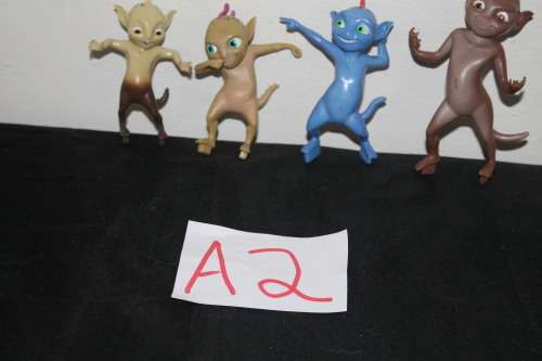 Set of 4 Marsians