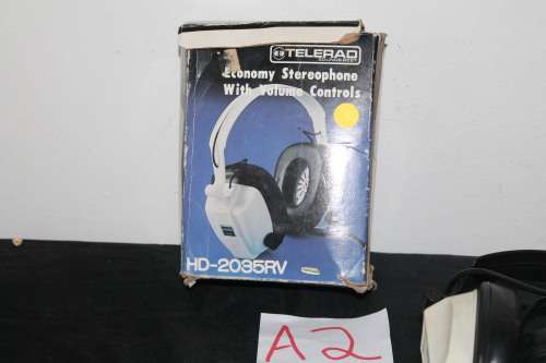 Vintage Telerad Head Phones