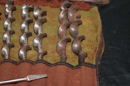 18 Vintage Drill Bits