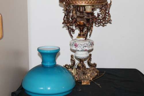 Large Gilt Lamp