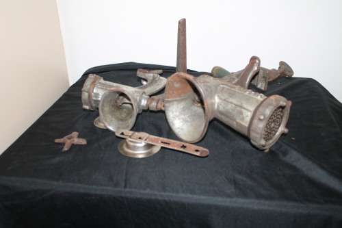 2 Meat Mincers No 5 and 10