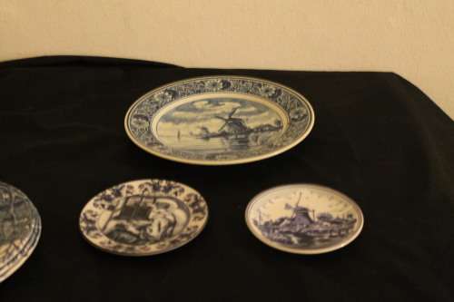 3 Delft Wall PLates