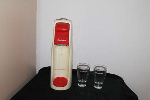 Red Soda Stream Machine