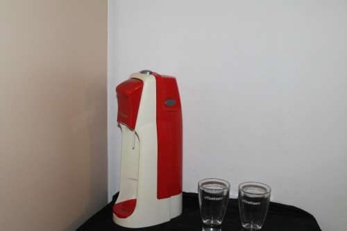 Red Soda Stream Machine