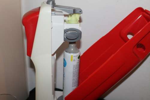 Red Soda Stream Machine