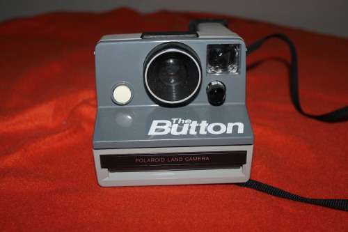 The Button Polaroid Camera
