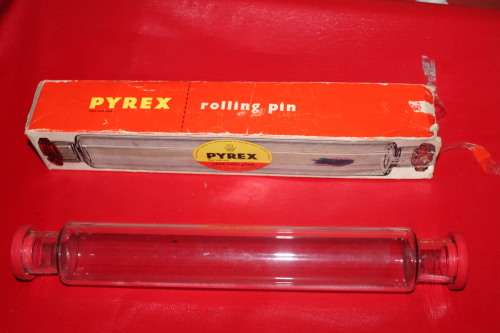 Glass Rolling Pin Pyrex