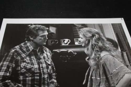 Black and White Photo Lee Majors