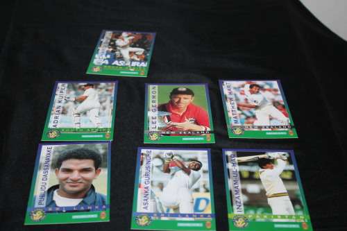 7 Cricket Trading Cards