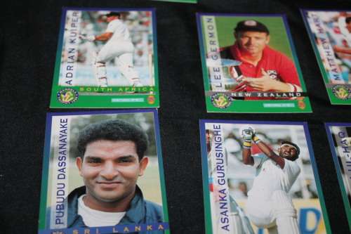 7 Cricket Trading Cards