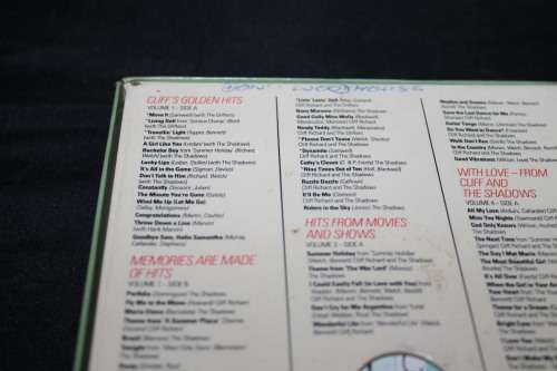 Cliff Richard & the Shadows Box Set 4 Cassettes
