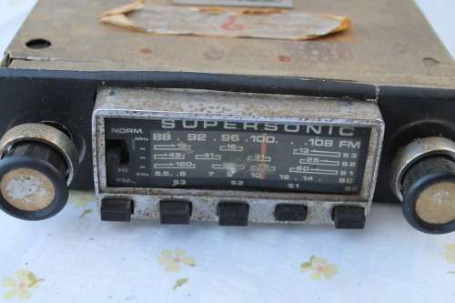Supersonic Car Radio
