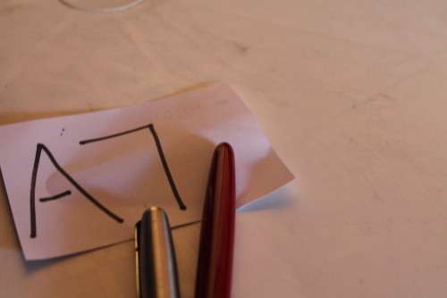 Maroon Parker Fountain Pen