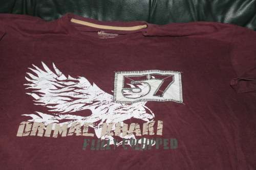 Maroon 5XL Drimac T Shirt