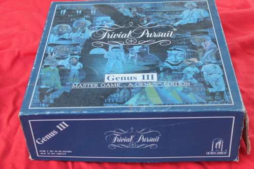 Trivial Pursuit Genus III